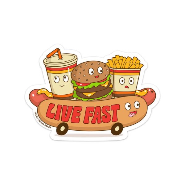 Sticker - Live Fast